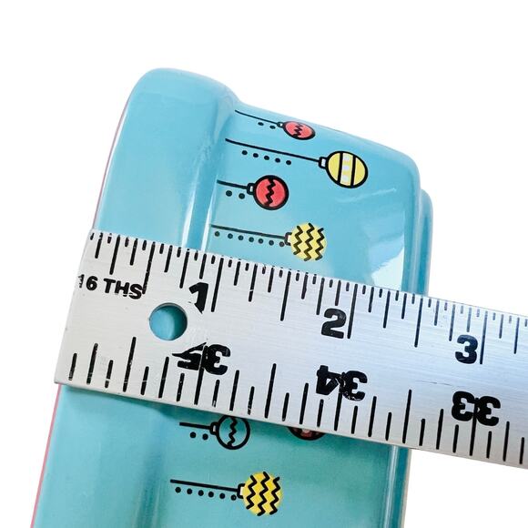 Hello Kitty Rectangular Baking Pan 12x8" Christmas Snow Globe Ceramic Casserole - Picture 8 of 8